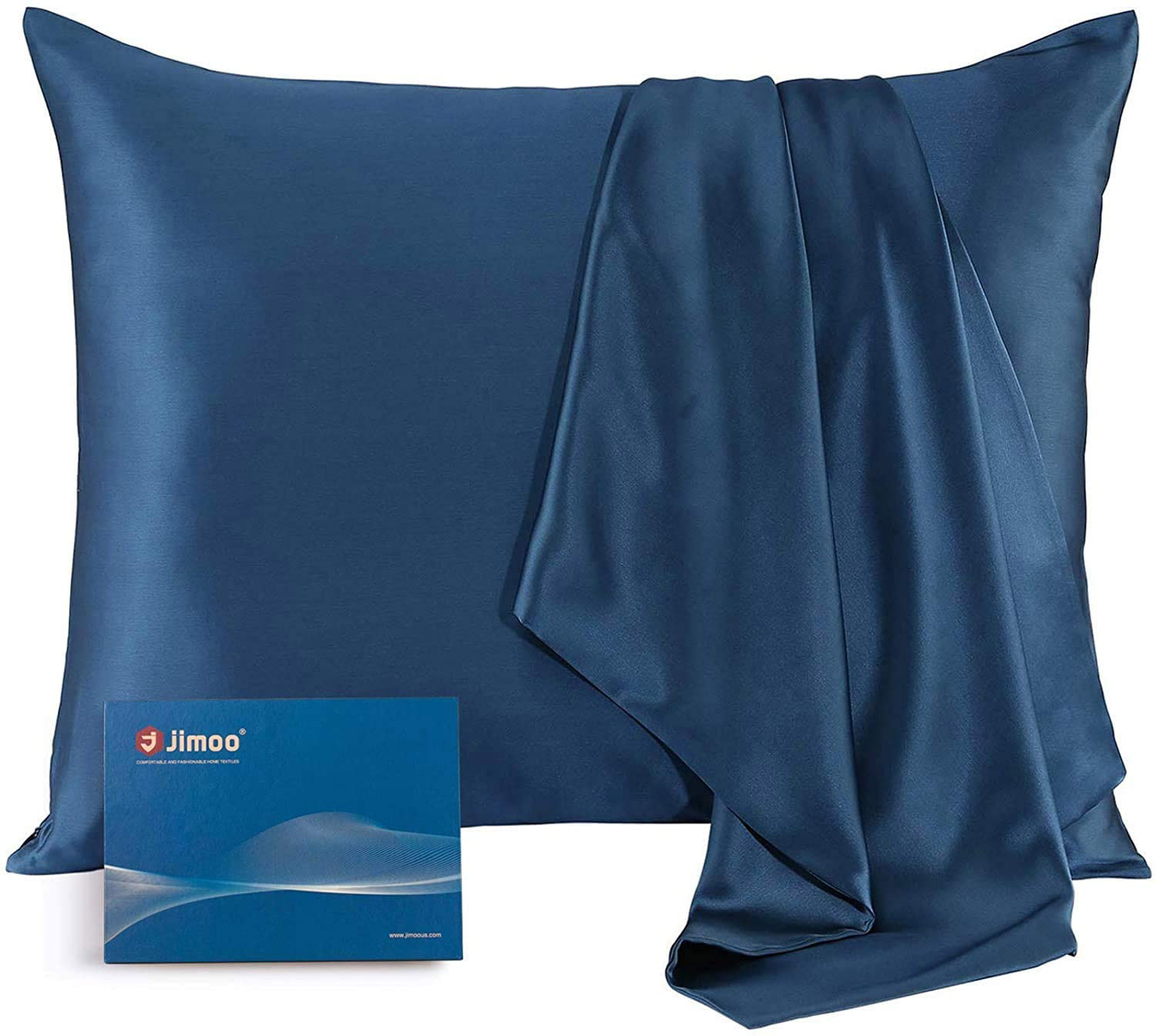 silk pillowcase Fog Blue 22mm